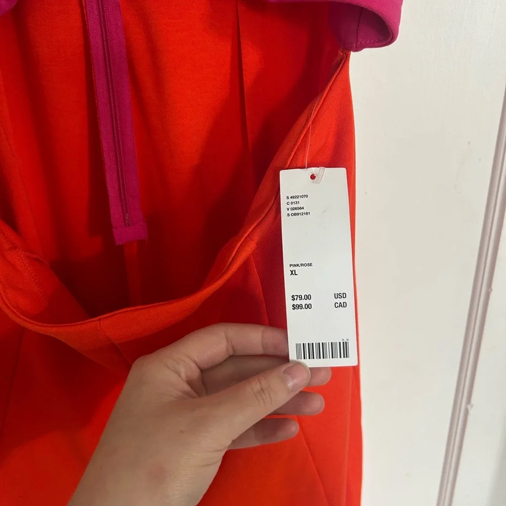 Urban Outfitters Pink and Orange Jumpsuit - Picture 5 of 8